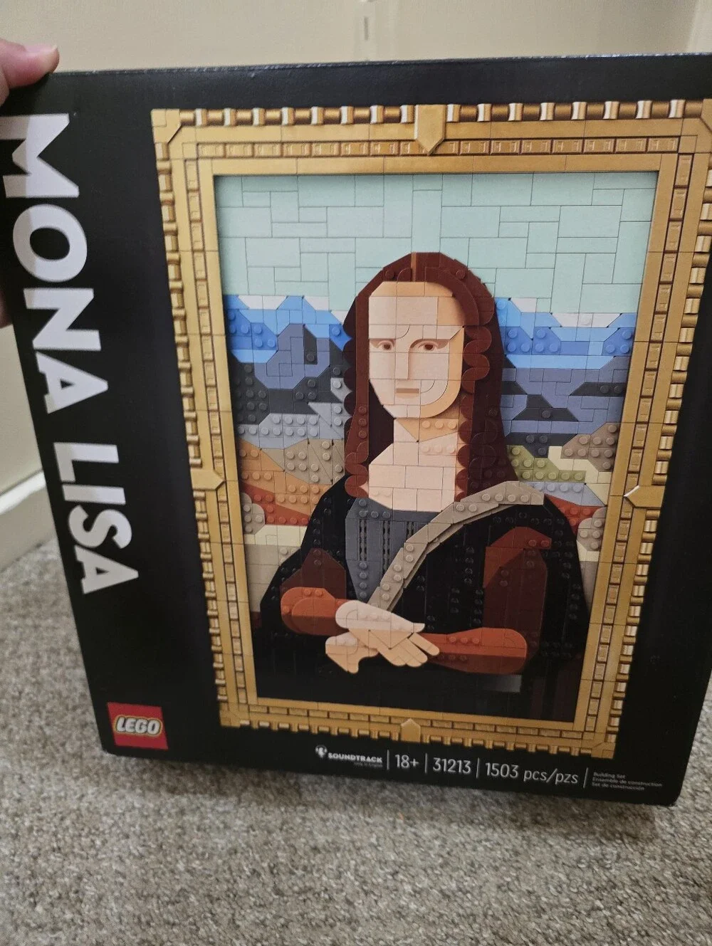 LEGO Mona Lisa Wall Art NIB